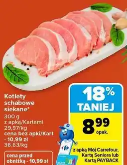 Carrefour Market Kotlety schabowe siekane oferta