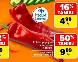 Carrefour Market Polska papryka czerwona RAMIRO oferta