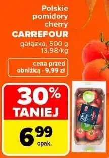 Carrefour Market Polskie pomidory cherry gałązka CARREFOUR oferta