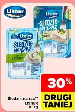 Carrefour Market Śledzik na raz Lisner oferta