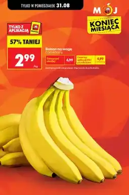 Biedronka Banany na wagę oferta
