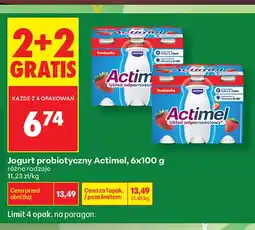 Biedronka Jogurt probiotyczny Actimel 6-pak oferta