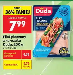 Biedronka Filet pieczony z kurczaka Duda oferta