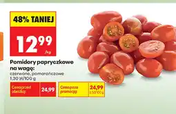 Biedronka Pomidory papryczkowe czerwone oferta