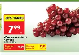 Biedronka Winogrona różowe oferta