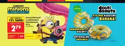 Biedronka Donut Minionki z nadzieniem bananowym Dooti Donuts oferta