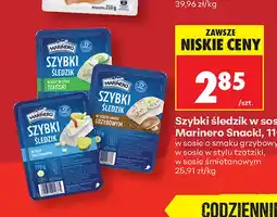 Biedronka Szybki śledzik w sosie śmietanowym Marinero Snack! oferta