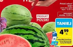Carrefour Market Polski arbuz BABY oferta