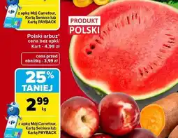 Carrefour Market Polski arbuz oferta