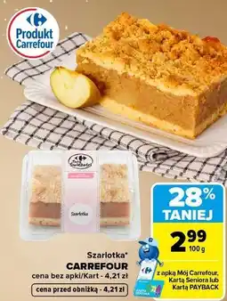 Carrefour Market Szarlotka Carrefour oferta