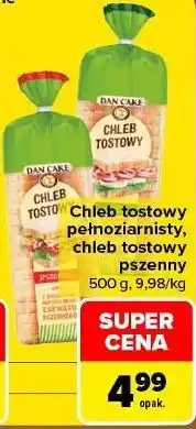 Carrefour Market Chleb tostowy Dan Cake oferta