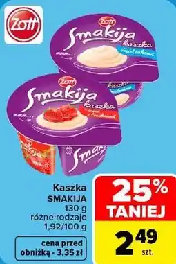 Carrefour Market Kaszka Smakija oferta