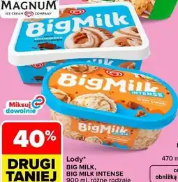 Carrefour Market Lody Big Milk, Big Milk Intense oferta
