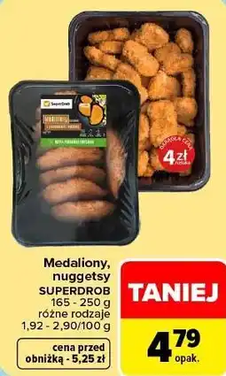 Carrefour Market Medaliony, nuggetsy SUPERDROB oferta