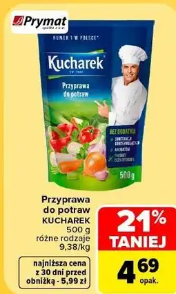Carrefour Market Przyprawa do potraw Kucharek oferta