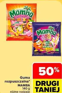 Carrefour Market Guma rozpuszczalna MAMBA oferta