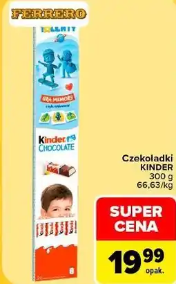 Carrefour Market Czekoladki Kinder oferta