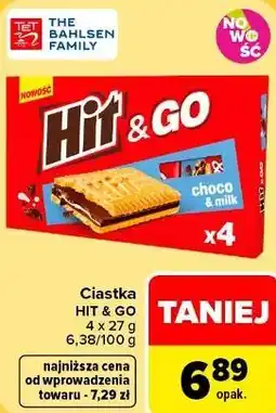 Carrefour Market Ciastka HIT & GO oferta