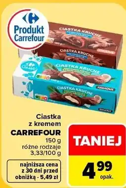 Carrefour Market Ciastka z kremem CARREFOUR oferta