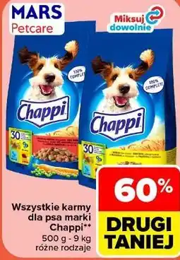 Carrefour Market Wszystkie karmy dla psa marki Chappi oferta