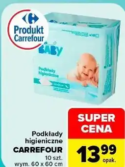 Carrefour Market Podkłady higieniczne Carrefour Baby oferta