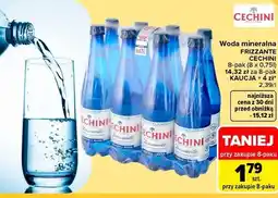 Carrefour Market Woda mineralna Frizzante Cechini oferta