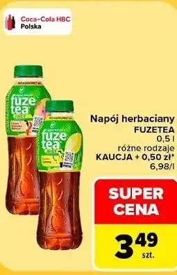 Carrefour Market Napój herbaciany Fuzetea oferta