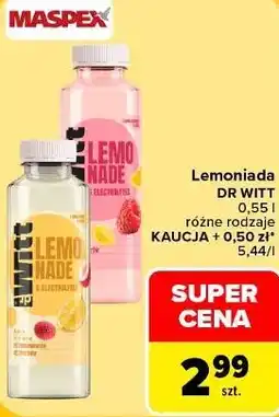 Carrefour Market Lemoniada Dr Witt oferta