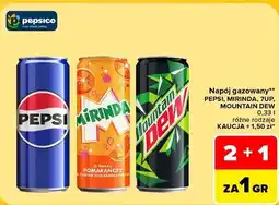 Carrefour Market Napój gazowany Pepsi, Mirinda, 7Up, Mountain Dew oferta