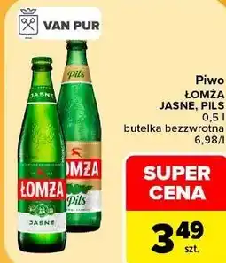 Carrefour Market Piwo Łomża Jasne, Pils oferta