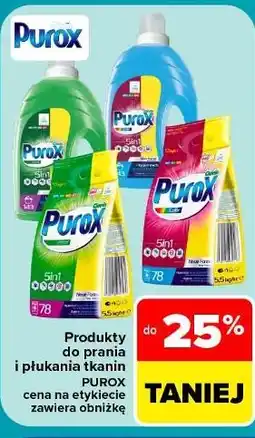 Carrefour Market Produkty do prania i płukania tkanin Purox oferta
