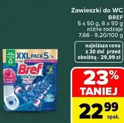 Carrefour Market Zawieszki do WC Bref oferta