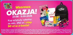 Carrefour Market Artykuły szkolne oferta