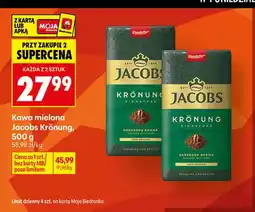 Biedronka Kawa mielona Jacobs Krönung oferta