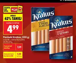 Biedronka Parówki z szynki Krakus oferta