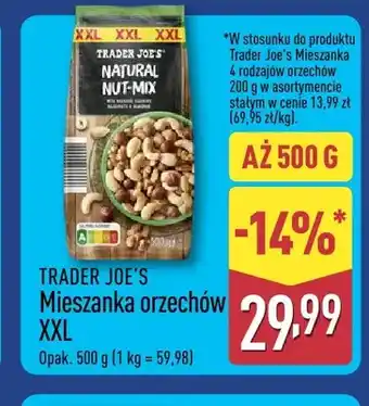Mieszanka orzechów XXL Trader Joe's