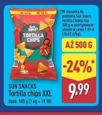 Tortilla chips XXL Sun Snacks