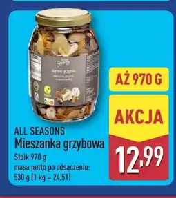 ALDI Mieszanka grzybowa All Seasons oferta