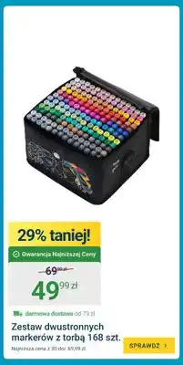 ERLI Zestaw dwustronnych markerów z torbą oferta