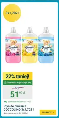 ERLI Płyn do płukania Coccolino 3-pak oferta