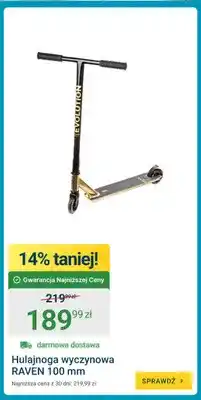 ERLI Hulajnoga wyczynowa Raven 100 mm oferta