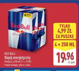 ALDI Napój energetyczny Red Bull 4-pak oferta