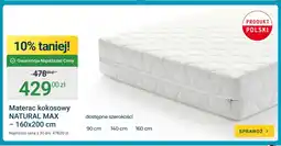 ERLI Materac kokosowy NATURAL MAX oferta