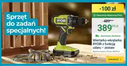ERLI Wiertarko-wkrętarka Ryobi z funkcją udaru – zestaw oferta