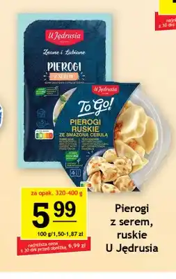 Gram Market Pierogi z serem U Jędrusia oferta