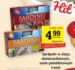 Gram Market Sardynki w oleju słonecznikowym Łosoś oferta