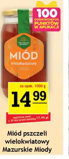 Gram Market Miód pszczeli wielokwiatowy Mazurskie Miody oferta
