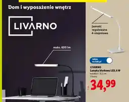 Lidl Lampka biurkowa LED Livarno 6W oferta