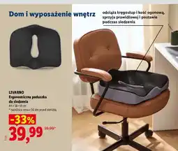 Lidl Ergonomiczna poduszka do siedzenia Livarno oferta