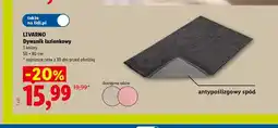 Lidl Dywanik łazienkowy Livarno 50x80 cm oferta